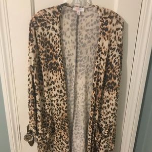 Cheetah Sarah (Long Cardigan)
